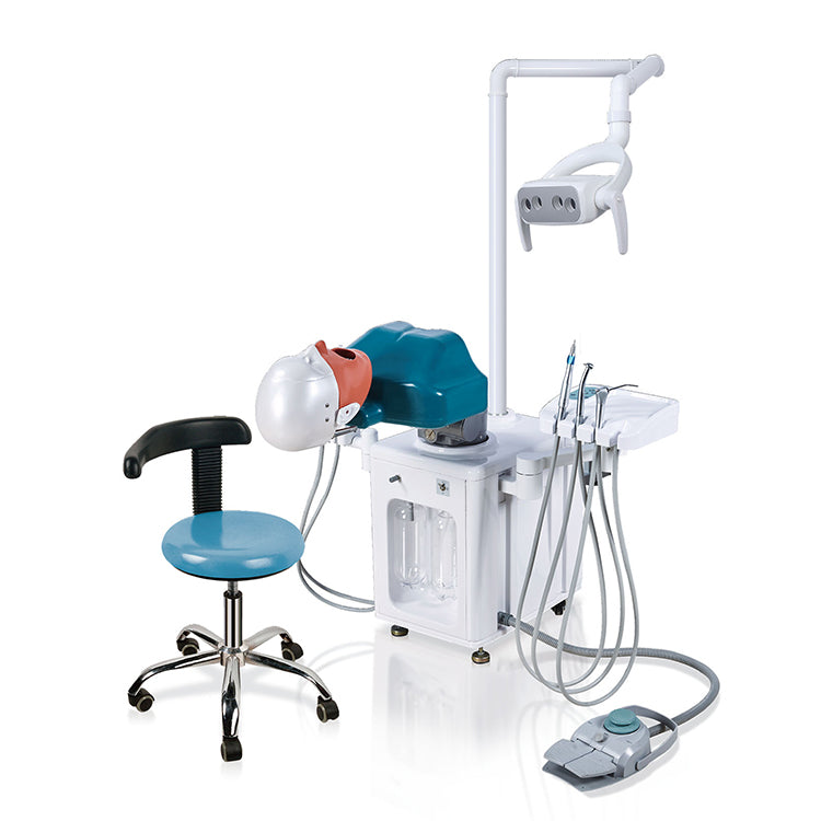 ELECTRICAL DENTAL SIMULATION FOR 1 TEACHER WITH RECORDING LAMP + Four-Handed Operation  L-A A2