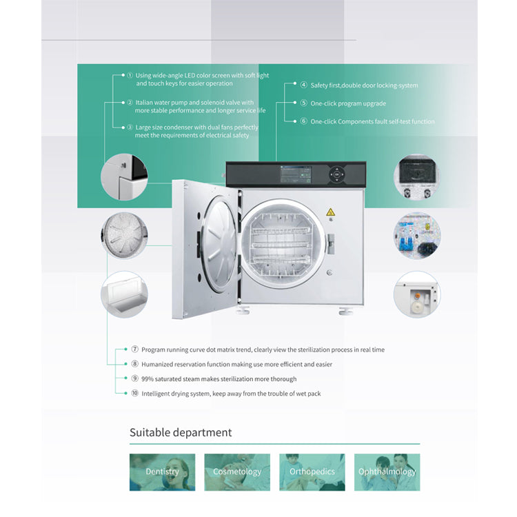 Sterilizer series European B class L-A-Foster Plus 18/23L-B