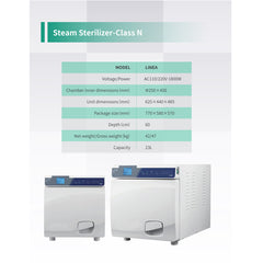 Sterilizer series  European N class L-A-Foster N+23L-LCD