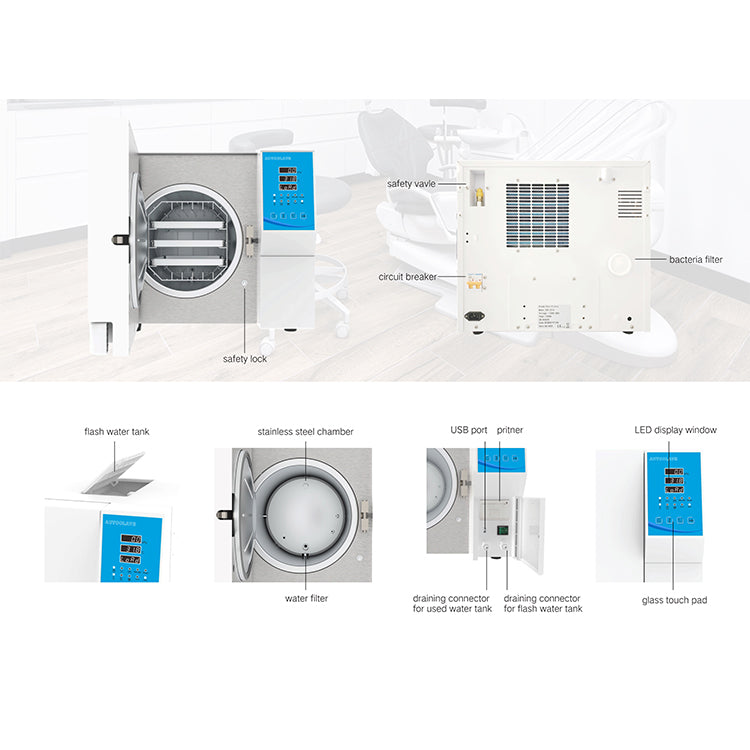 Sterilizer series European B class L-AE11-18/23L