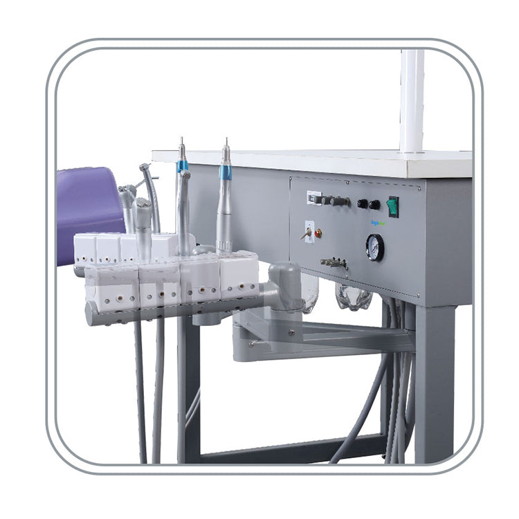 (MANUAL DENTAL SIMULATION FOR 2 STUDENTS + Four-Handed Operation) L-A A4